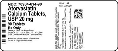 Label (70934 614 90 Master Bottle Label Approval   Rev A 06 20)